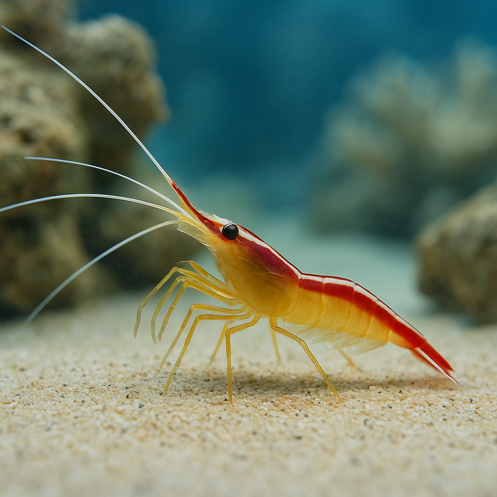 Lysmata amboinensis Lysmata amboinensis (Krewetka czyszcząca) - obrazek 1