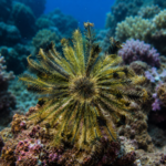 Oxymonacanthus bennetti (Liliowiec) (Crinoid Feather Star Colored)