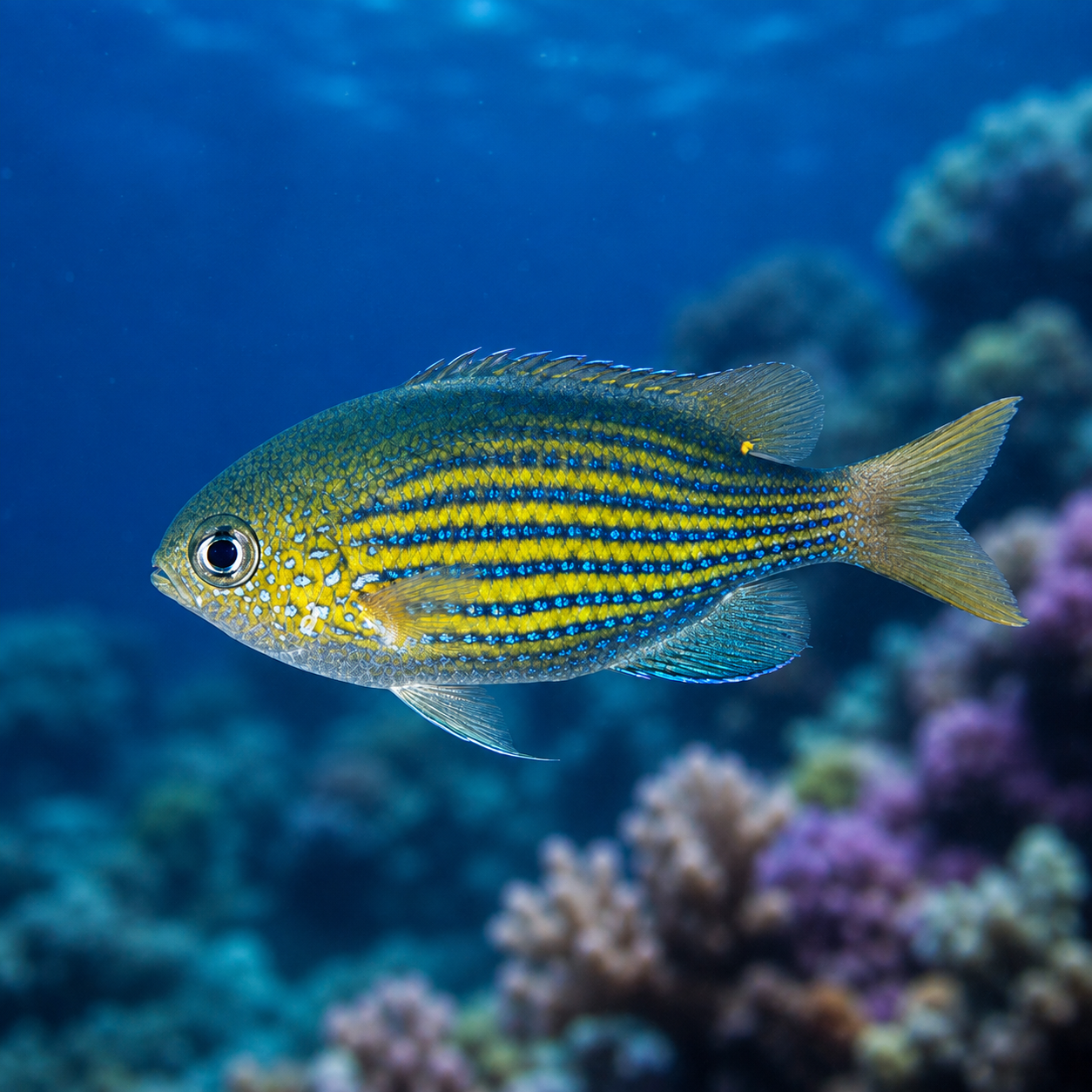 Chromis lineata Chromis Lineata - obrazek 1