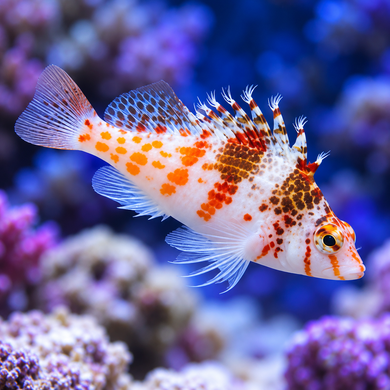 Cirrhitichthys Falco Cirrhitichthys falco – Falco Hawkfish - obrazek 1